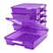 Storex Project Box, Purple 63206D05C - alternate 2