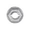 Auveco Thread Cutting Nut 3/16in Stud Size 1/2in Washer Diameter, 200PK 3404 - alternate 2
