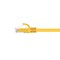 Monoprice Flexboot Cat5E 24AWG Cable, 7 ft.Yellow 11390 - alternate 3
