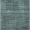 Homeroots 8' X 10' Teal Blue Aqua And Gray Striped Washable Indoor Outdoor Area Rug 588127 - alternate 4