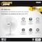 Powerzone PowerZone FT-40 Oscillating Table Fan, 120 V, 50 W, 3-Speed FT-40 - alternate 2