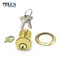 Ecs Hardware Durable Premium Mortise Cylinder, 1-1/2 in US3 Polished Brass SC1 ECSH-MC04-US3-SC1 - alternate 2
