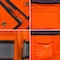 Dome75 Hi-Vis Heavy Duty Safety Vest MD Class ANSI/ISEA 107-2020 Class 2 , Reinforced Front Zipper 1 OV6124 - alternate 2