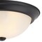 Boston Harbor CEIL LT 2LT FLUSH MT MBLK 13IN, 2PK OG24001 - alternate 2