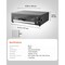 Vevor Electric Pizza Oven 16 in 1750W Countertop Pizza Cooker 77 to 572 DegF Temp PSL-16 - alternate 2