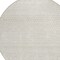 Homeroots 8' Ivory And Beige Round Chevron Washable Indoor Outdoor Area Rug 612270 - alternate 4