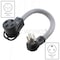 Ac Works 1.5FT EV Adapter NEMA 6-50P Welder Plug to 50A EV Adapter Cord for Tesla EV650MS-018 - alternate 3