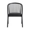 Armen Living Echo Black Oak Wood and Faux Leather Dining Chairs - Set of 2 LCECSIBLK - alternate 2