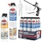 Krakenbond FastCoat Insulation Foam Spray, 27.1 oz, 12 Gun Use Cans, 1 Spray Foam Gun, 1 Spray Foam Cleaner, 14PK 12FC1FGC1SG - alternate 1