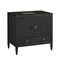 James Martin Vanities Myrrin 36" Vanity, Carbon Oak, w/ 3 CM Phantome Eclos Top 485-V36-CBO-3PHT - alternate 4