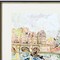 Homeroots Paris Le Place Dauphine Framed Art Black Picture Frame Print Wall Art 416311 - alternate 2