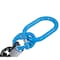 Mytee Products 1/2 inx2 ft Single Leg Chain Sling 15,000 Lbs WLL Oblong Link-to-Sling Hook Ends, 2PK CH122-12FH-OBL-G100x2 - alternate 3