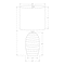 Monarch Specialties Lighting, 17"h, Table Lamp, Ivory Ceramic, Beige Shade, Contemporary, Modern I 9789 - alternate 2