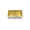 Homeroots 9in X 30in Gold Stainless Steel Undermount Kitchen Sink 719944 - alternate 2