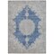 Homeroots 8' X 10' Navy Blue And Ivory Oriental Washable Indoor Outdoor Area Rug 597743 - alternate 4