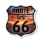 Signmission Route Us 66 Sunset, 12 Inch X 12 Inch, Aluminum Metal Sign SHI-A-12-482 - alternate 1