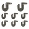 Mytee Products 3/8 in Heavy Duty G80 T-Grab Hook Combo, 7100 lbs WLL, 8PK GH-T-G80-9000x8 - alternate 1