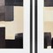 Homeroots Set Of Two Neutral Shapes Black Framed Wall Art, 2PK 606711 - alternate 2