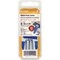 Hillman No, 8 - No, 10 - No, 12 Thread x 1-1/4'' Blue Ribbed Plastic Anchor, 6 Ct. 5108 - alternate 2