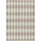 Homeroots 3' X 5' Taupe And Ivory Geometric Washable Indoor Outdoor Area Rug 577121 - alternate 2