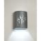 Luxury Lighting Mirage Flats 10 in Ceramic Outdoor Wall Light, Palm Tree Cutouts, Rubbed Pewter Paint Finish, 2PK (2) 101-22B-APew-ud-7-17 - alternate 1