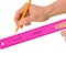 Westcott Non-Shatter Flexible Ruler, Standard/Metric, 12 in (30 Cm) Long, Plastic, Asst Colors, 12PK 17721 - alternate 2