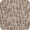 Homeroots 8' Brown Tan And Beige Round Abstract Washable Indoor Outdoor Area Rug 602481 - alternate 3