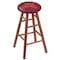 Holland Bar Stool Co Oak Counter Stool, Medium Finish, Minnesota Seat RC24OSMed - alternate 1
