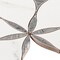 Andova Tiles Ciara Tanok White 7-in. x 12-in. Flower Marble Look Matte Porcelain Wall & Floor Tile ANDCIA1261 - alternate 3