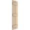 Ekena Millwork Rustic Two Board Spaced Board-n-Batten Smooth Faux Wood Shutters, 11 1/2W x 76H, PR SHUBSS11X76SMPR - alternate 3