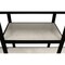 Homeroots 58" White and Black Genuine Marble Floor Shelf Console Table Two Shelves 488804 - alternate 2