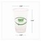 Eco-Products GreenStripe PLA Cold Cups, 10 oz, Plastic, Clear, 1000PK EP-CC10-GS - alternate 3