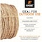 Xpose Safety Manila Rope, 3 Strand Cordage Twisted Braided Rope 3/8 600 Feet MR38-600-X - alternate 2