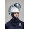 National Safety Apparel PureView Head Protection Kit, 12 cal/sq cm, HRC 2, Hard Hat, Faceshield, Safety Glasses, Balaclava KITHP12PV - alternate 2
