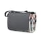 Picnic Time Family Of Brands Blanket Tote XL Outdoor Picnic Blanket, Carnaby Street Collection - Gray with Blue & Red Accents 920-00-778-000-0 - alternate 3