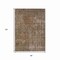 Homeroots 8' X 10' Brown And Beige Medallion Washable Indoor Outdoor Area Rug 616421 - alternate 2