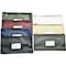 Nadex Coins Vinyl 7-Day Pack of Zippered Bank Deposit Cash and Coin Bags with Card Window Multi-Color NCB9-1003-AST - alternate 1