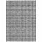 Homeroots 5' X 8' Graphite Gray And Silver Geometric Washable Indoor Outdoor Area Rug 583289 - alternate 2