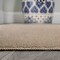 Jonathan Y Twyla Classic Solid Low-Pile Machine-Washable Brown 3 ft. x 5 ft. Area Rug WSH300D-3 - alternate 2