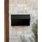 Architectural Mailboxes Woodlands Horizontal Wall-Mount, Black L4010WBAM - alternate 2