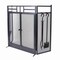 Lavish Home Fireplace Screen 3 Panel Gate with Doors & 4PC Fire Place Tools Set with Poker, Tongs, Brush, Shovel 80-FPTS-12 - alternate 2