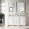 James Martin Vanities Bristol 60'' D Vanity, Bright White w/ Victorian Sil Silestone Top w/FreePower Wireless Charger 157-V60D-BW-FVSL - alternate 2
