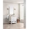 James Martin Vanities Breckenridge 30" Single Vanity, Bright White, w/ 3 CM Siberian Silestone Top 330-V30-BW-3SFR - alternate 2
