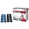 Bison Life Keystone, Safety Glasses, Anti-Scratch, Blue & Black Lens, Frameless, 12 PK BL-KSSG1-CLBT-BLBK-12 - alternate 1