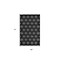Homeroots 4' X 6' Black And Ivory Geometric Indoor Outdoor Area Rug 572555 - alternate 2