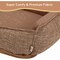 Simple Deluxe FluffyDream Dog Bed, Super Soft Calming Pet Bed with Pillow Edge, Suitable for Dogs Up to 30 lbs, 2 PTDBEDCUD2420TAN - alternate 2