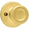 Kwikset Tylo Polished Brass Dummy Door Knob 488T-3V1 - alternate 3