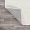 Jonathan Y Haze Solid Low-Pile Cream 5 ft Round Area Rug SEU100T-5R - alternate 2