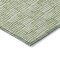 Homeroots 9' X 12' Green And Ivory Geometric Washable Indoor Outdoor Area Rug 594993 - alternate 3