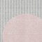 Homeroots 10' X 14' Silver And Pink Striped Washable Indoor Outdoor Area Rug 597198 - alternate 4